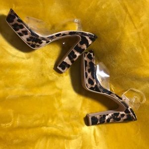 Cheetah heels